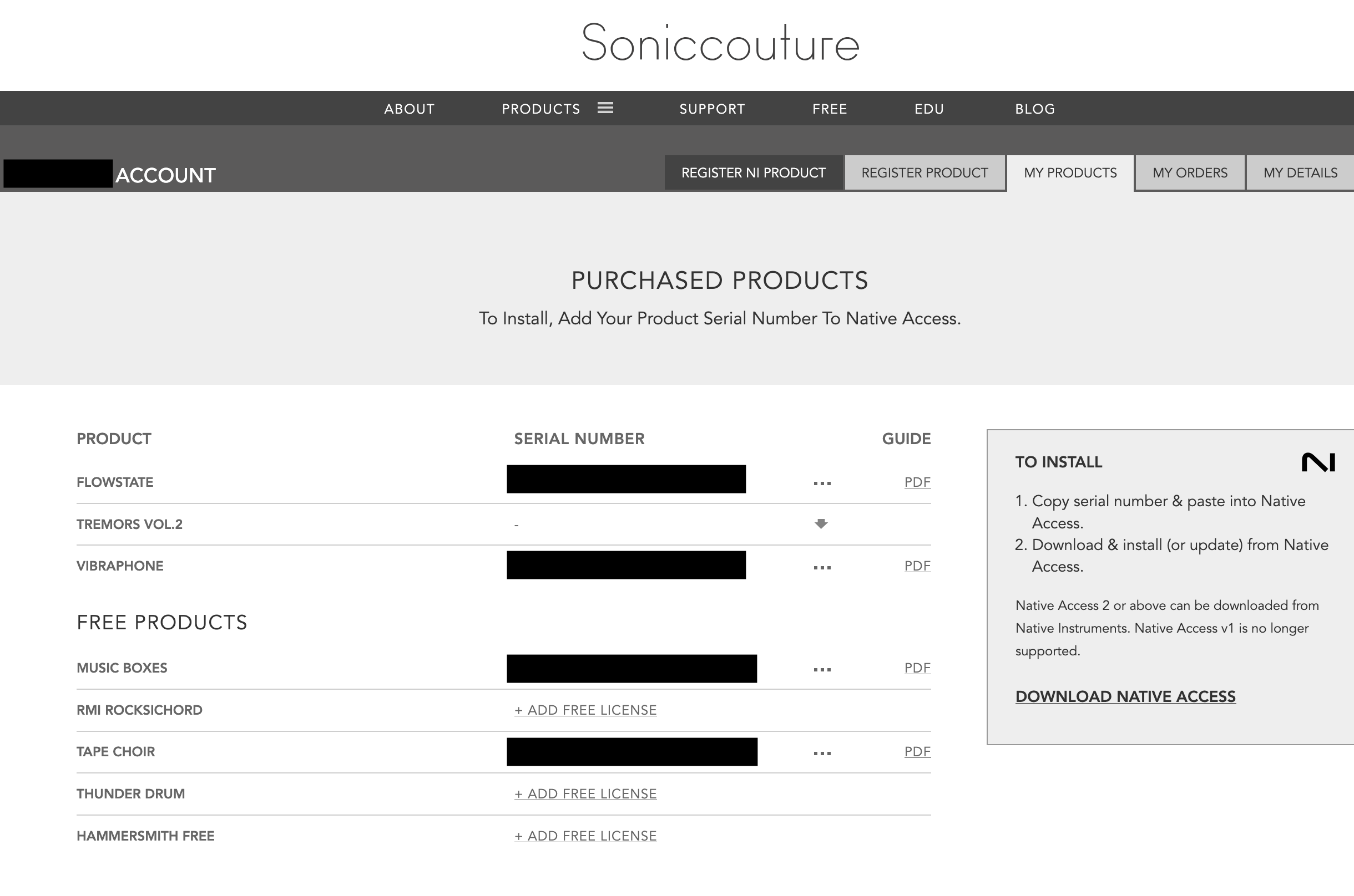 Soniccouture Flowstate